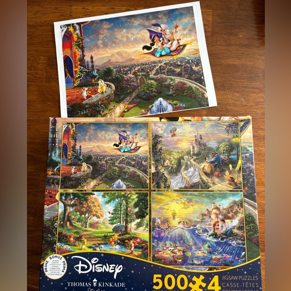 Disney Thomas Kinkade puzzle